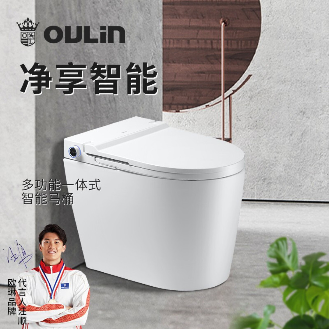 欧琳智能马桶一体机，全方位功能，性价比突出