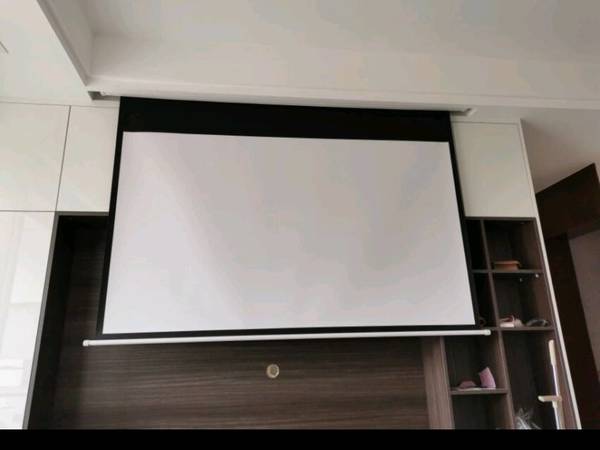 坚果84寸投影幕布