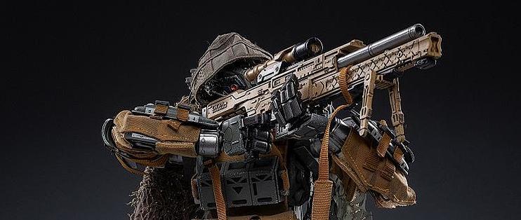 joytoy 暗源 1/18 战慑04 远程狙击型机甲,开箱,把玩_积木拼插_什么