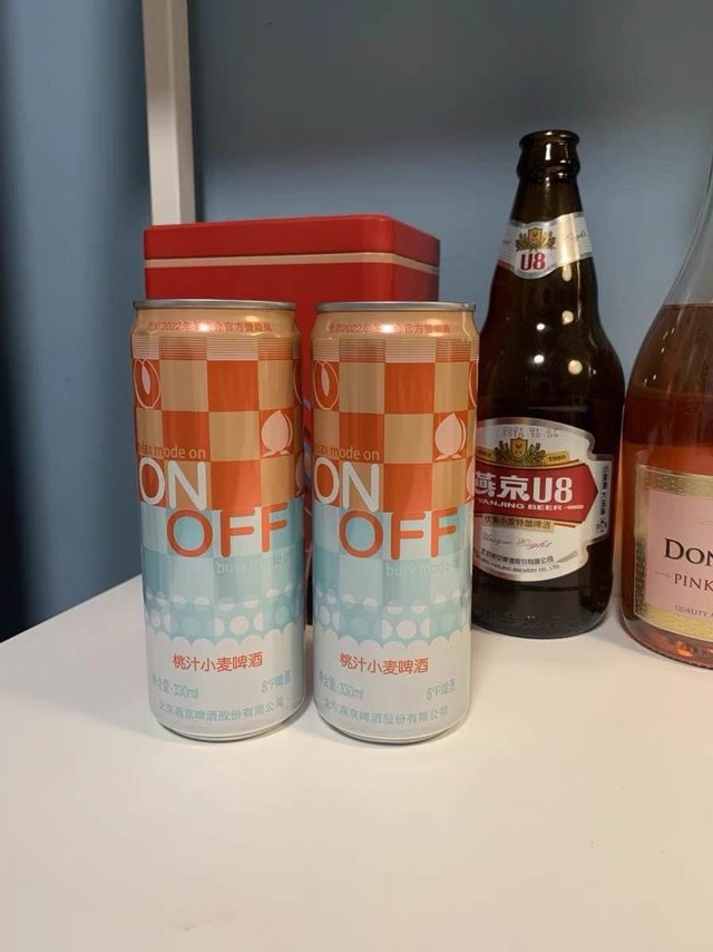燕京啤酒·桃子味的小麦啤酒