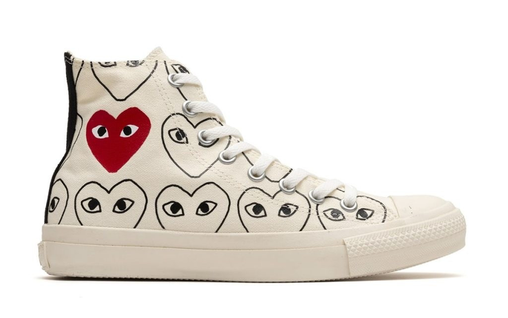 CdG PLAY x Converse Chuck Taylor全新联名，黑白经典色即将上新！