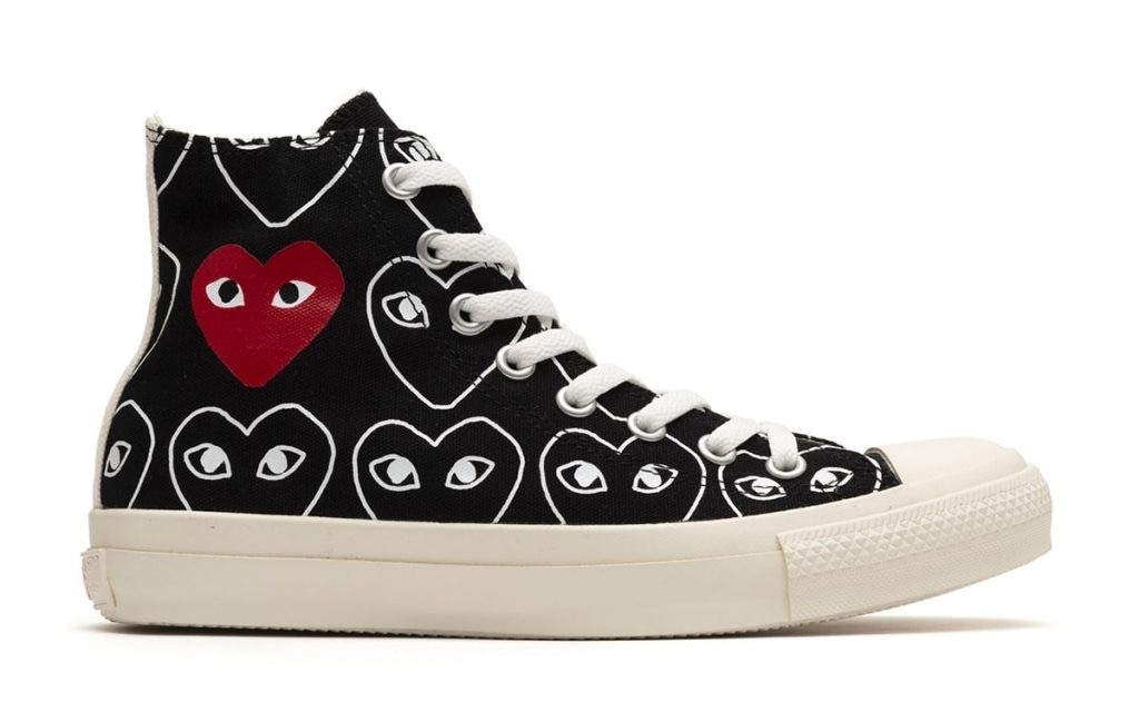 CdG PLAY x Converse Chuck Taylor全新联名，黑白经典色即将上新！