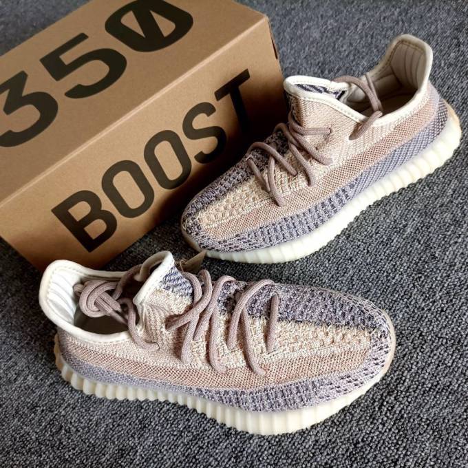实物比图片好看系列yeezy350灰珍珠