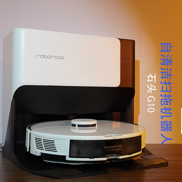 能扫、能拖还能自己洗拖布，石头自清洁扫拖机器人G10，懒人家庭清洁的秘密武器
