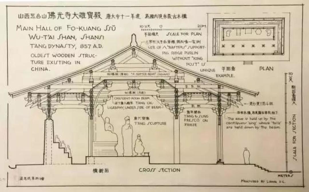 梁思成的手绘中国古建筑,惊艳了世人