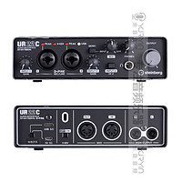 Yamaha/雅马哈UR22CMKII专业录音外置声卡套装设备音频接口声卡