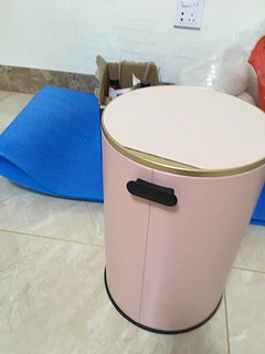 麦桶桶粉色少女心垃圾桶