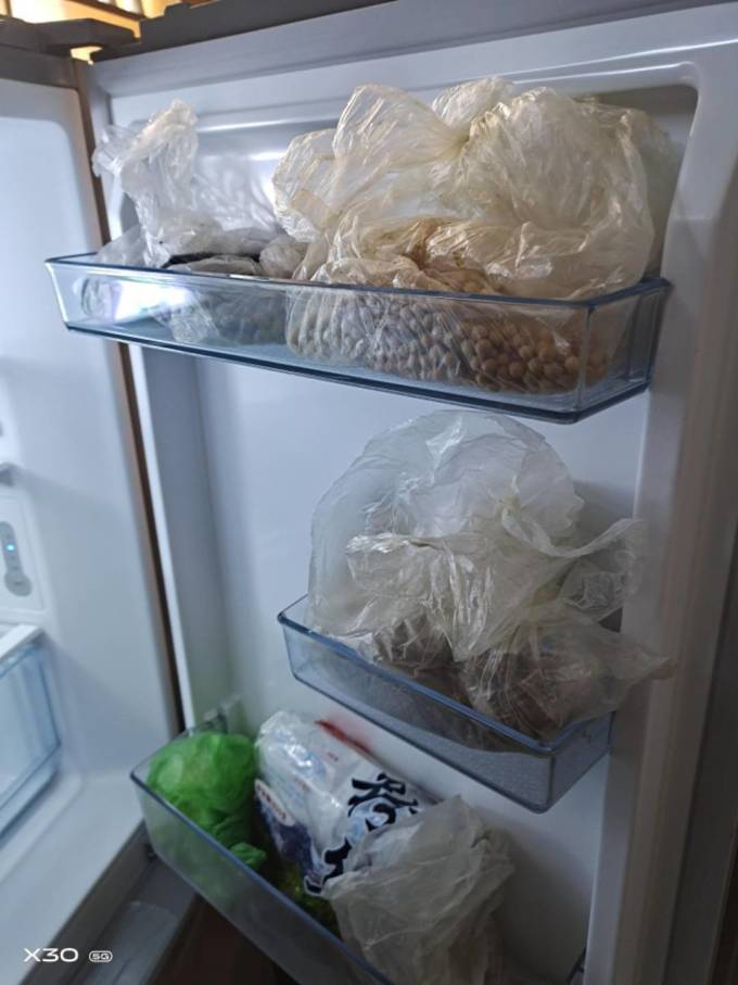 美的双门冰箱