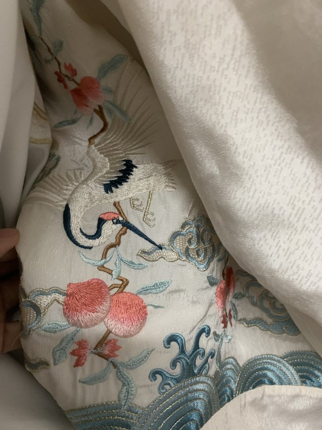 兰若亭 望水云鹤补服