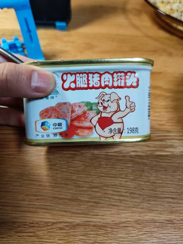 好吃不贵的天坛牌火腿猪肉罐头