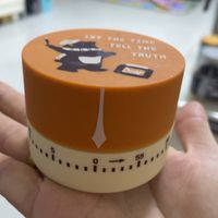 小巧卡通萌趣定时器，闹钟，无需加装电池！