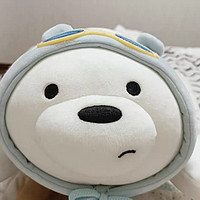 可爱软软的小白熊玩偶，闭眼入！