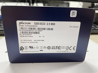 镁光5200 ECO SATA固态硬盘