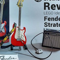  兄弟积木评测：即将发售的21329Fender Stratocaster吉他套装