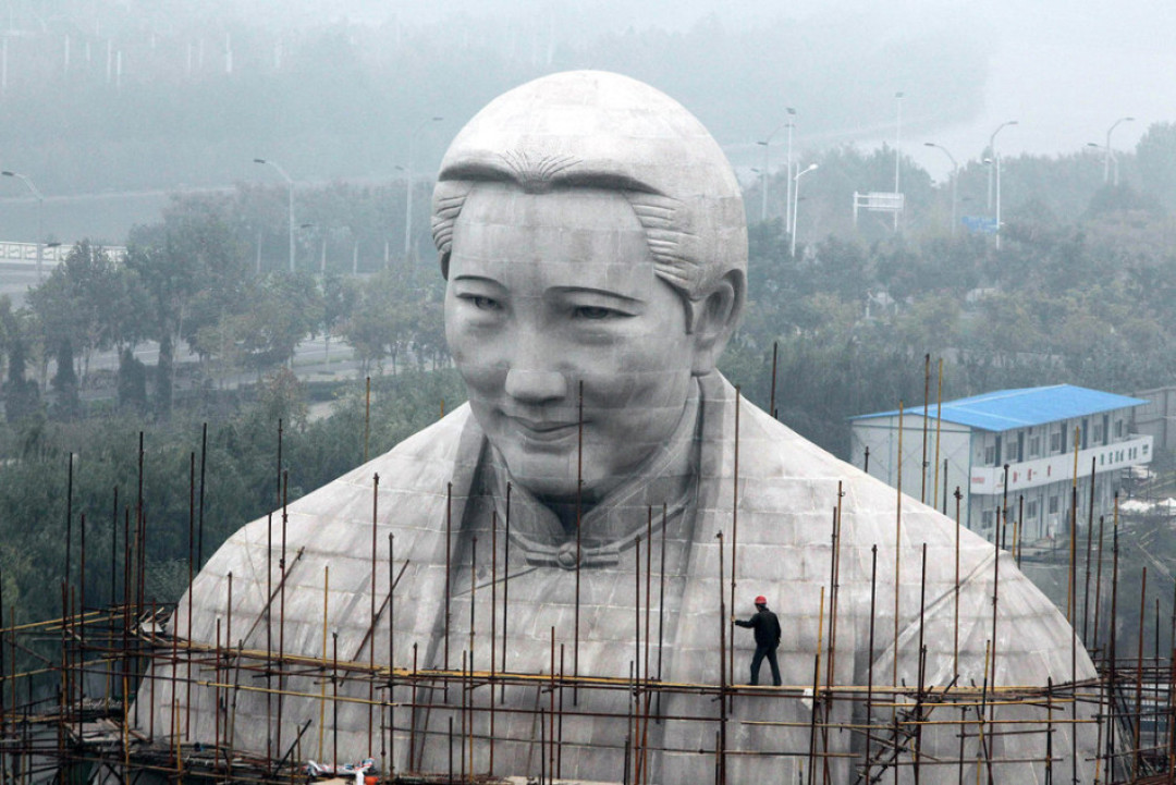 3 2亿建拆成本 全球最大关公像 败走荆州 艺术品 什么值得买