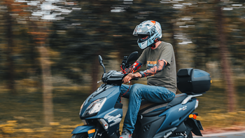 两轮载魂-铃木uy125摩托头盔选择购买经历
