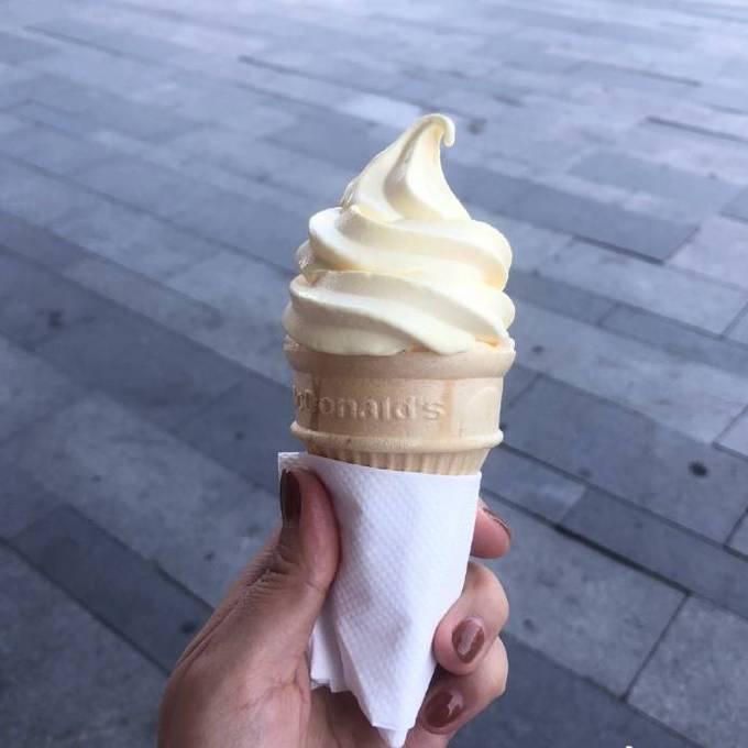 麦当劳冰淇淋/雪糕
