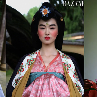 汉服出圈时尚杂志！时尚芭莎高度复原，这样的汉服你给打几分？