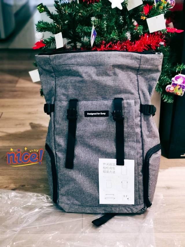 一款时尚好看，轻便好用的索尼相机背包