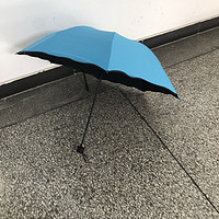 蓝色小洋伞，夏天的一抹清凉