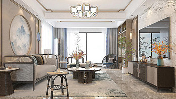 长沙夫妻的新家，122㎡现代新中式，去繁就简，打造温馨舒适的氛围