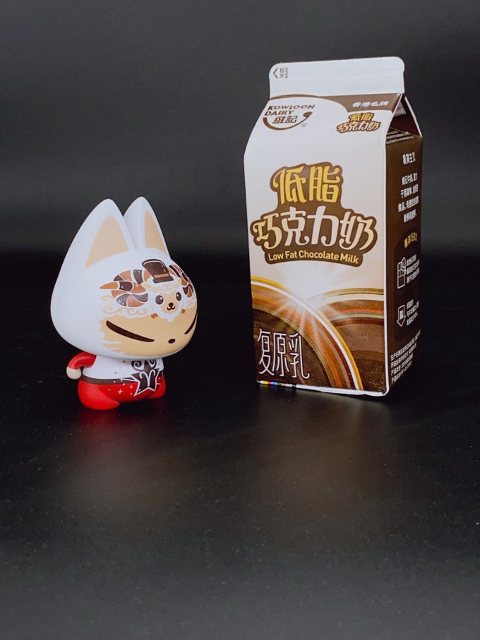 好喝不甜腻维记巧克力奶