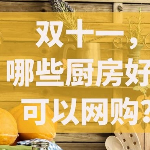 装修不踩坑，双十一哪些厨房好物可以网购？（冰箱集成灶洗碗机破壁机等精选