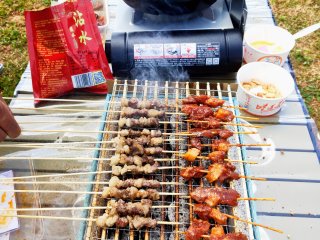 一次性烧烤炉，简单、方便随时用，烧烤自由