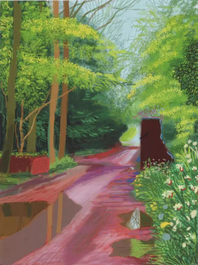 他用iPad，画出春的希望：“英国国宝级艺术家”大卫·霍克尼  | 艺术家