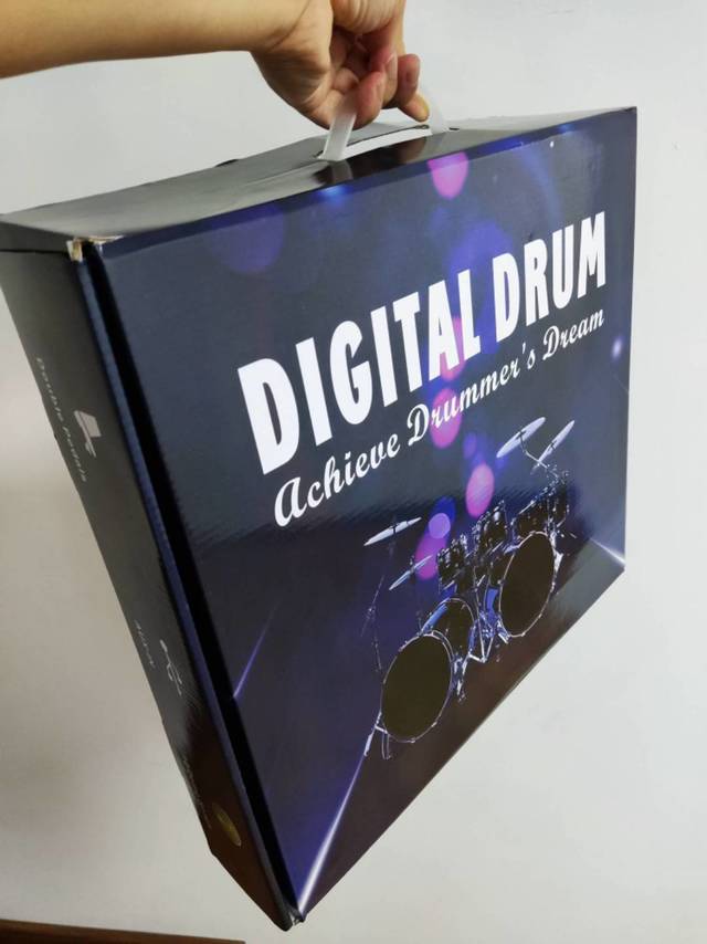 便携的手卷电子鼓开箱