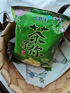 咸香味的抹茶薯片