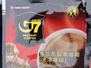 喝了好几年的G7黑咖啡