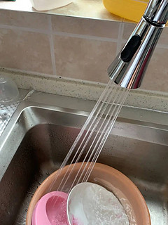 ​安华卫浴多功能可旋转式抽拉式厨房水龙头