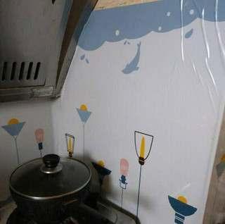 欧妮姿 厨房贴纸防油防水耐高温墙纸自粘