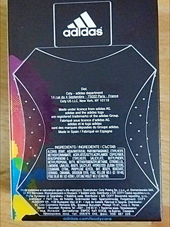 Adidas运动香水