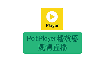 PotPlayer 篇八：假期在家没事干？教你用PotPlayer播放器看直播吧 