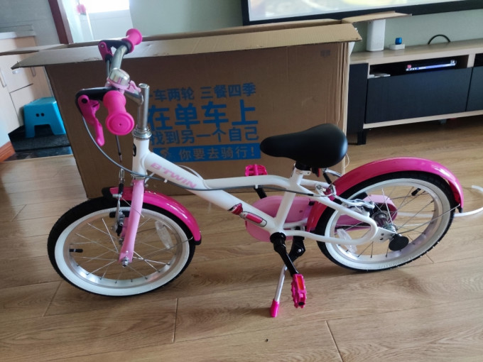 迪卡侬儿童自行车