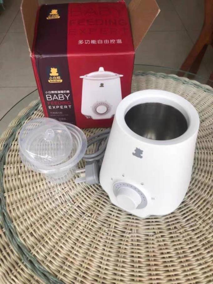 小白熊暖奶器
