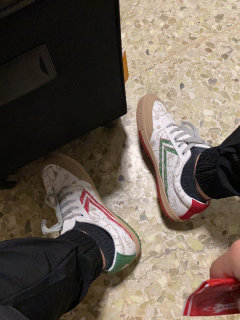 国货潮牌飞跃+招财猫联名低帮帆布鞋分享