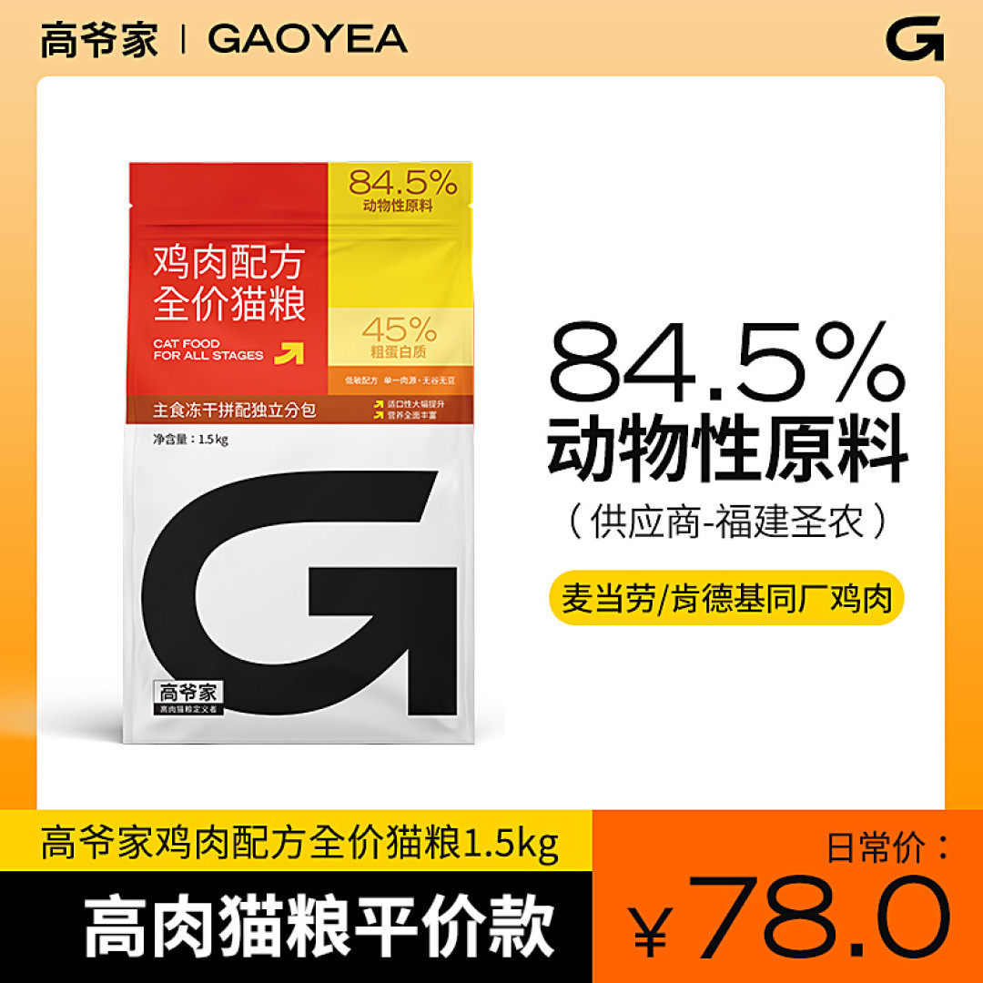 简单明了，一张图让你远离毒猫粮，双十一6折大促跟着买最划算！