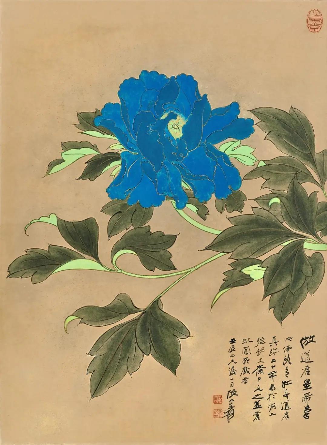 张大千泼彩巨制2.15亿港元成交,荣登王者之冠 | 同城展拍