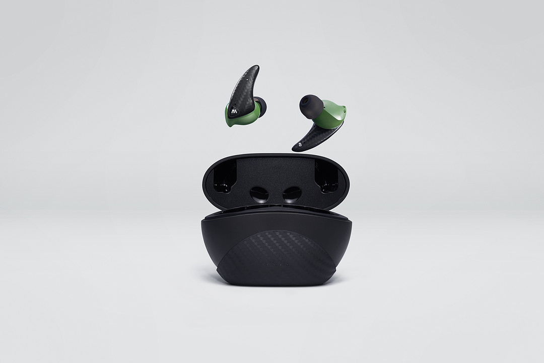 ROttKRON 乐旷陶瓷无线蓝牙耳机极地绿光：搭载高通 3040 芯片，支持蓝牙 5.2、IPX7 防水、陶瓷降噪