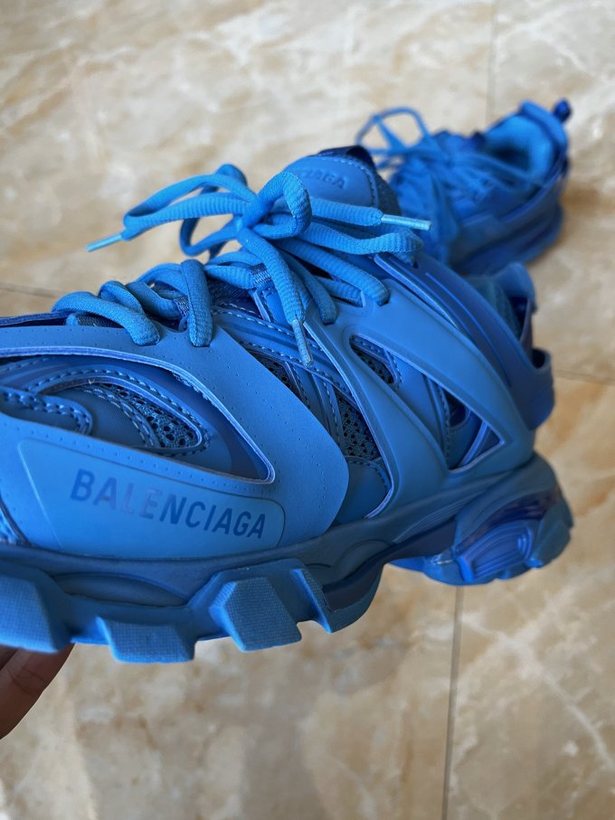 巴黎世家track克莱因蓝