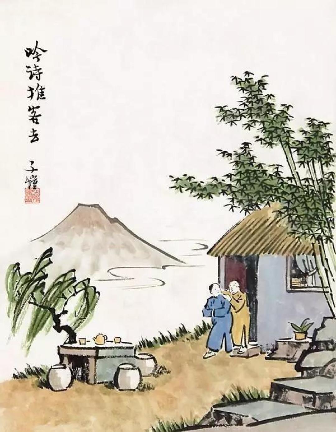 《丰子恺》首播,艺术家最具灵性的画与话,片片落英里的人间情味 | 每日映画