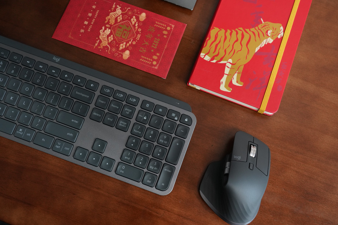 新品图赏:MX Keys+MX Masster 3强强联手,罗技虎年吉祥款键鼠礼盒