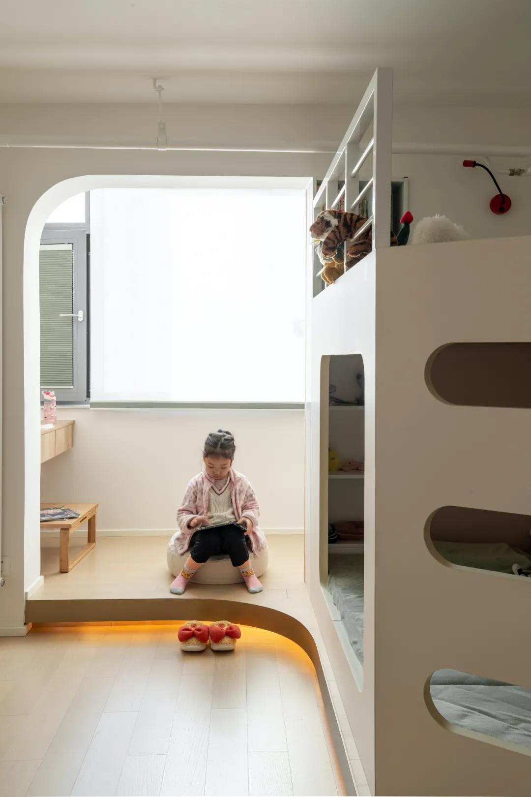 45㎡学区房住一家三口,居然也能样样俱全?看完给设计师跪了…
