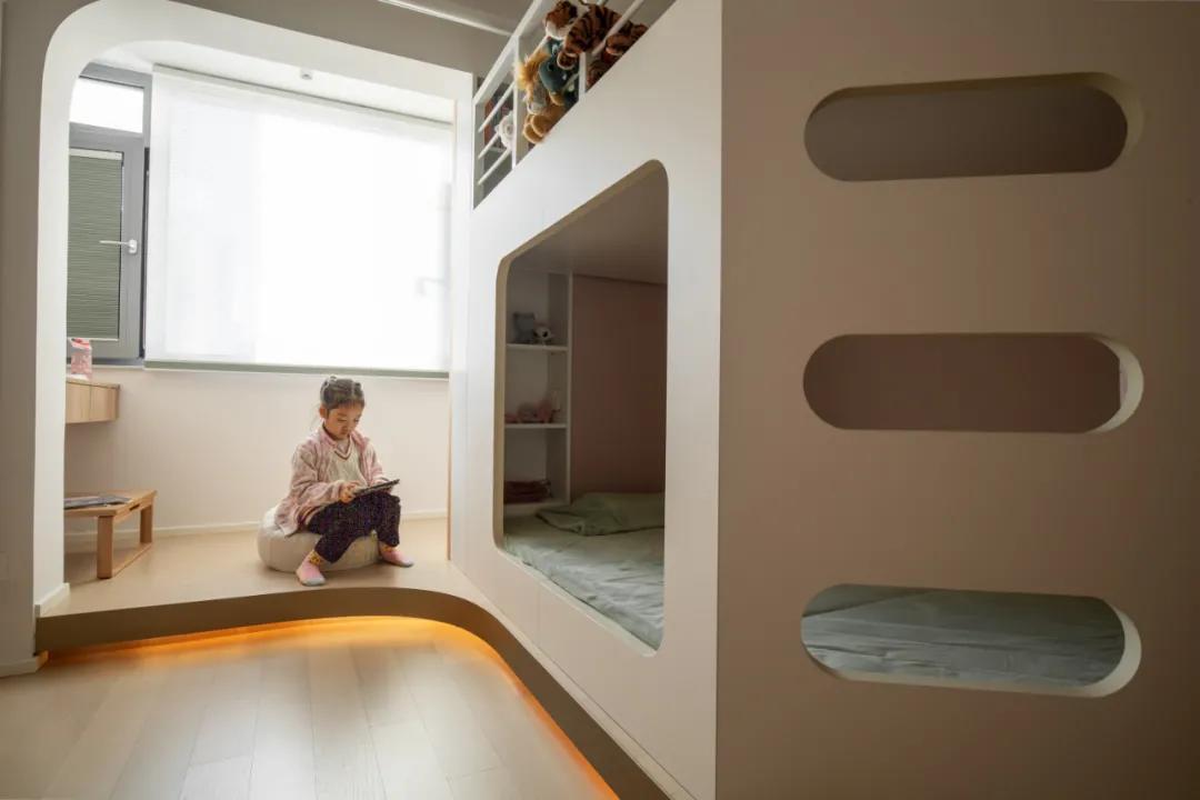 45㎡学区房住一家三口,居然也能样样俱全?看完给设计师跪了…
