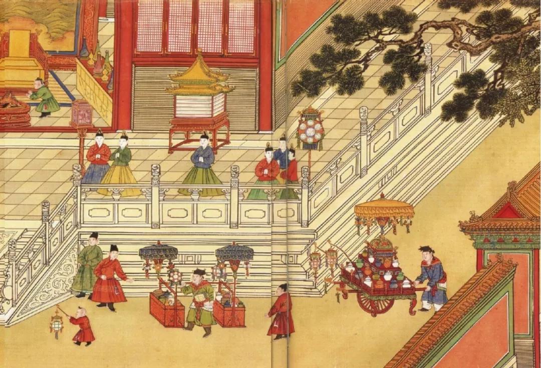 徐徐走来,浩荡盛大的巡游队伍,根据表演主题的不同,可分为文武僧俗