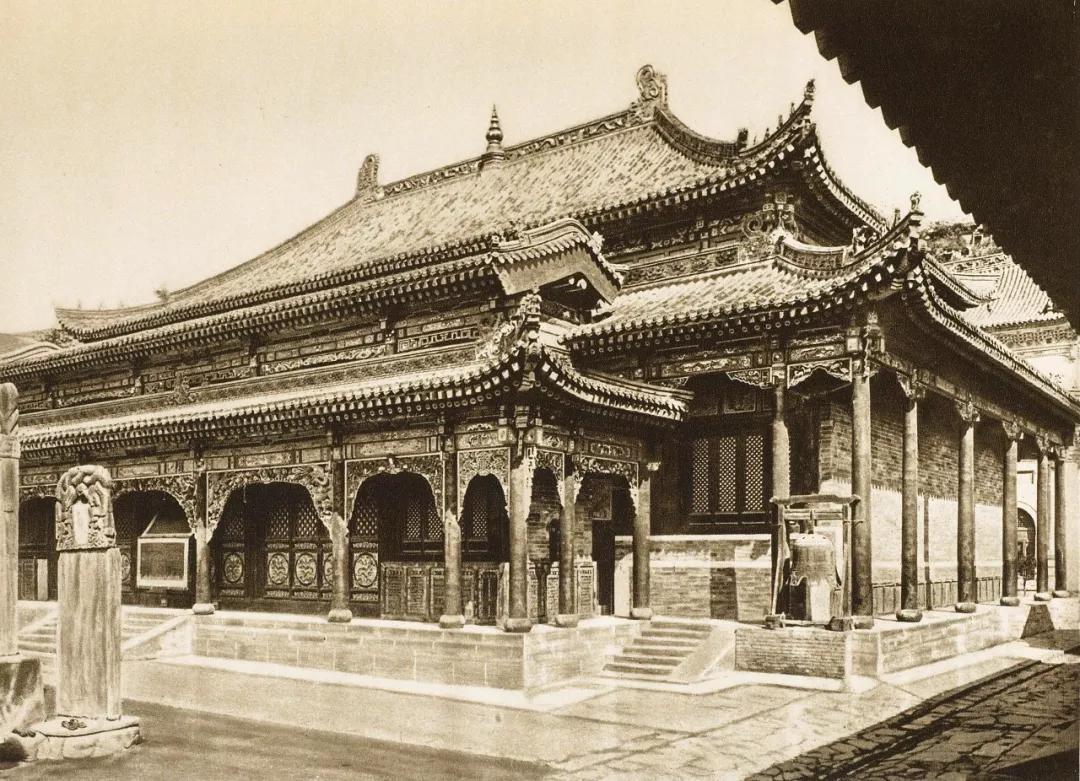 高清还原，留在100多年前德国建筑师镜头下的中国古建瑰宝