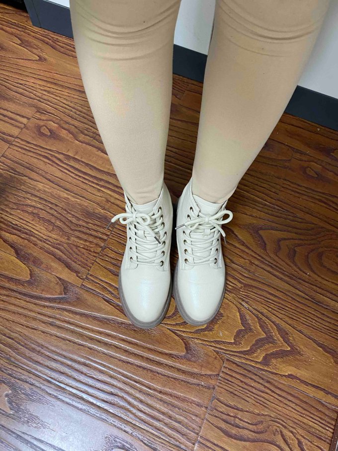 三福女士马丁靴